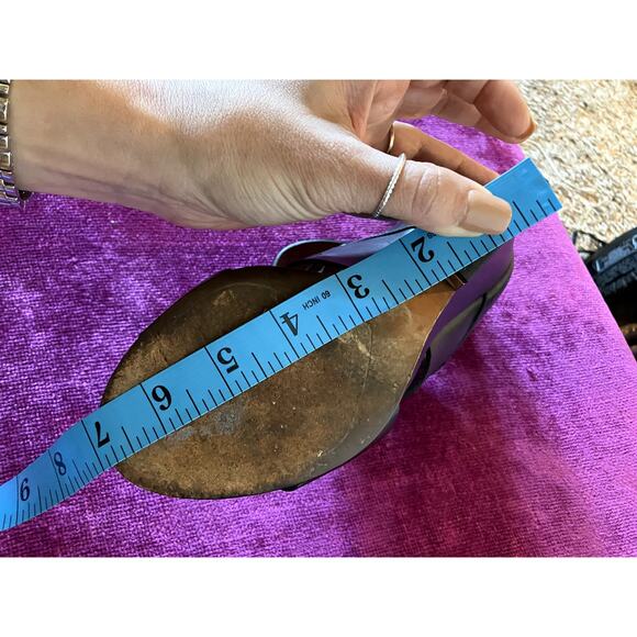 GIVENCHY Strappy Wedge Sandal w Metal Heel Size 7 Sexy Shoes LUXURY - Picture 9 of 10